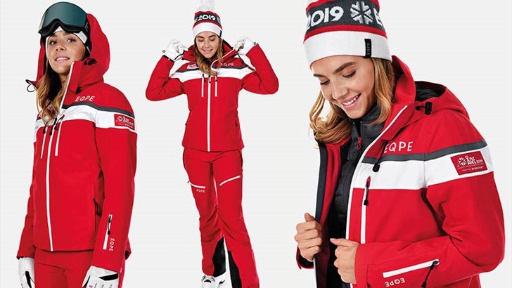 SkiStars nye klesmerke EQPE er offisiell klesleverandør til alpin-VM i Åre. 