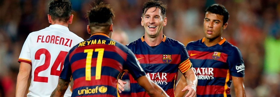 STORAVTALE: Messi og de andre på Barcelona kommer til å spille i Nike-drakter minst 10 år til etter at utstyrsleverandøren og klubben er blitt enige om å forlenge eksisterende avtale.