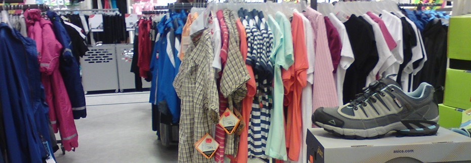 SOLID ØKNING: Sportsbutikkene her i landet økte omsetningen med 5,2 prosent i 2015. Her er tallenes tale. ILLUSTRASJONSFOTO: MORTEN DAHL