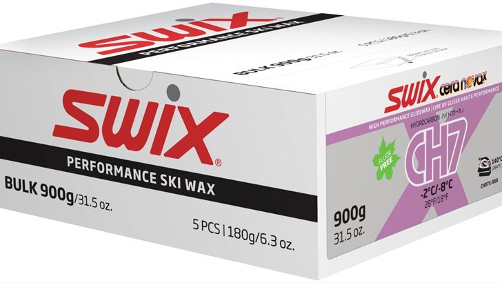 FLUOR-FRI: Swix merker nå skivoks med "fluor free", slik at både butikkene og forbrukerne får et reelt valg. FOTO: SWIX SPORT
