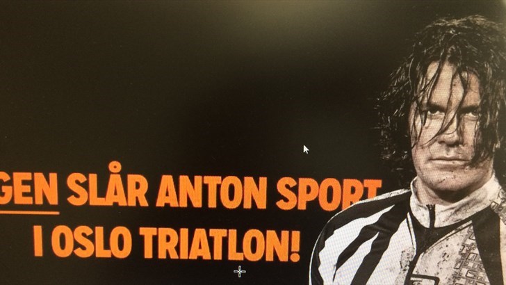 ANTON CHALLENGE: Morten Borgersen i Anton Sport oppfordrer og utfordrer andre i bransjen til å delta på Anton Challenge i Oslo 12. august.