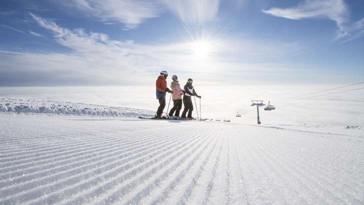 STOR ØKNING: Alpinanleggenes Landsforening melder om stor økning i omsetningen av heiskort denne vinteren. FOTO: ALF