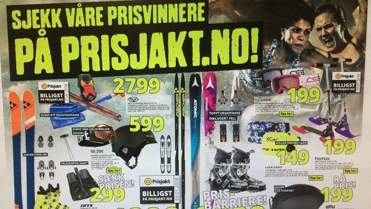 BRUKER MEST: XXL er den kjeden i Norge – uavhengig av bransje – som bruker direkte markedsføring i form av avis-innstikk i størst grad. 

