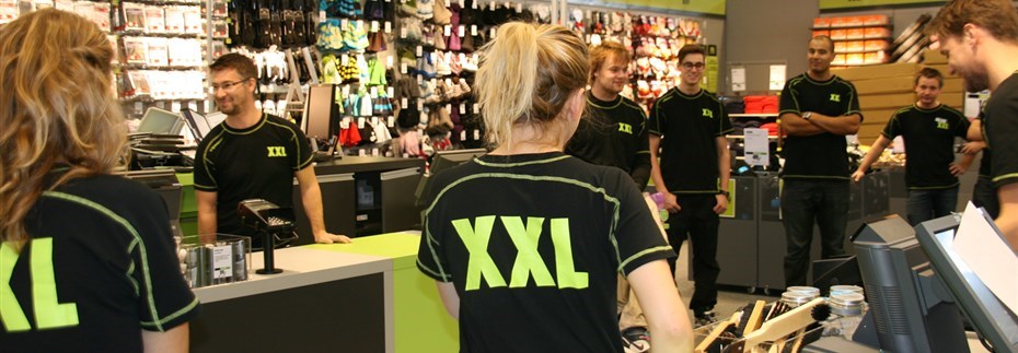 AKSJER: XXL deler nå aksjer med sine ansatte. FOTO: MORTEN DAHL