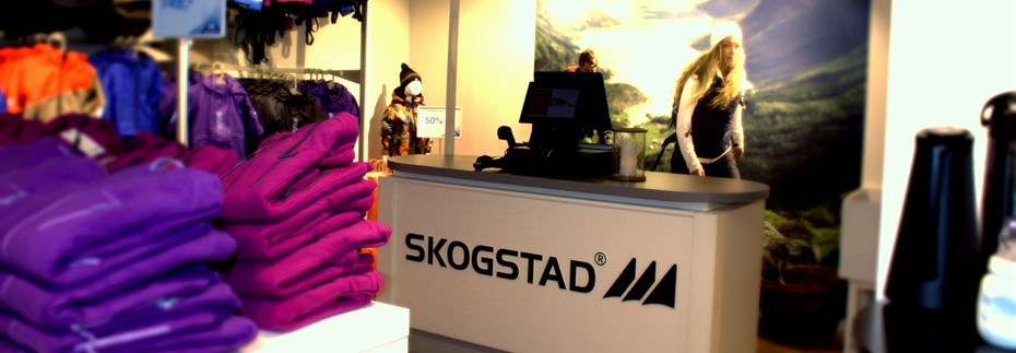 NY SKOGSTAD-BUTIKK: Inferiør fra den nye Skogstad-butikken som ble åpnet på Lillehammer sist fredag. FOTO: SKOGSTAD