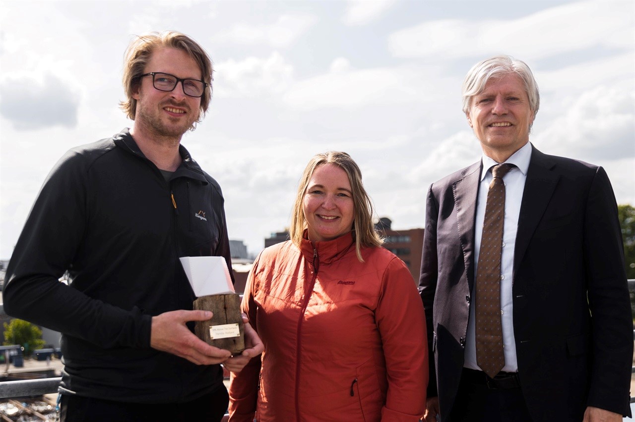 STOLT PRISVINNER: Bergans vinner prisen Årets sirkulære bedrift. FOTO: John Hobberstad / Bergans