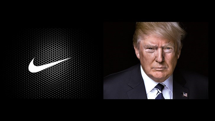 NIKE SKUFFET: Donald Trumps Paris-uttrekning faller ikke i god jord hos Nike.

