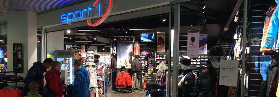 VOKSER MEST: Sport 1 vokser mest med en økning på 12,3 prosent i fjor. Her fra Sport 1-butikken på Beitostølen. FOTO: MORTEN DAHL