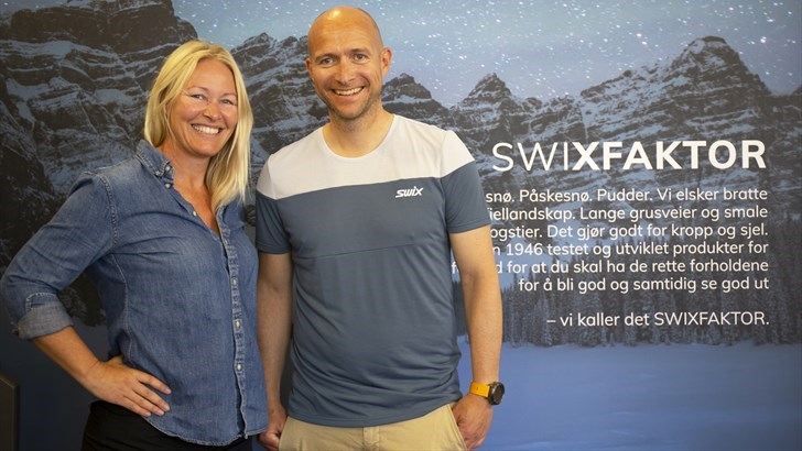 NY SALGSDIREKTØR: Gina Loven, kommersiell direktør i Swix Sport er glad for å ha fått Tor Fadum-Aas som ny salgsdirektør i selskapet. FOTO: SWIX SPORT

