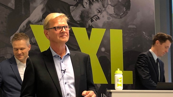 XXL-sjef Fredrik Steenbuch sier han har vært umotivert lenge, 1. desember avløser Ulf Bjerknes. Foto: Birgitte Skjeven.