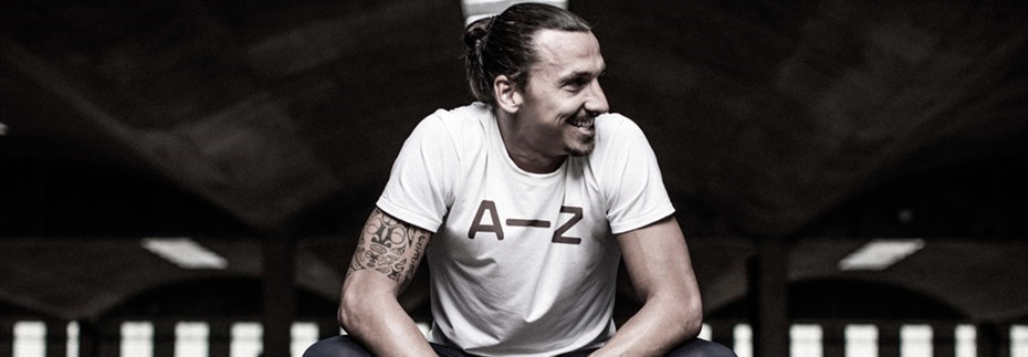 NYE MARKEDER: A-Z, Zlatan Ibrahimovic' sportsmerke inntar 10 nye markeder. FOTO: A-Z