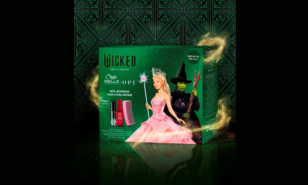 Den gode og den slemme, basert på uttrykkene til heksene Elphaba og Glinda.  Wella Professionals har skapt en palett av farge- og pleieprodukter som gjør det mulig å gjenskape resultatene fra Wicked.